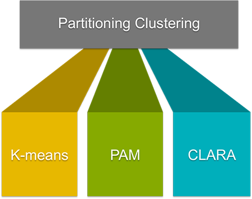 Partitioning clustering methods